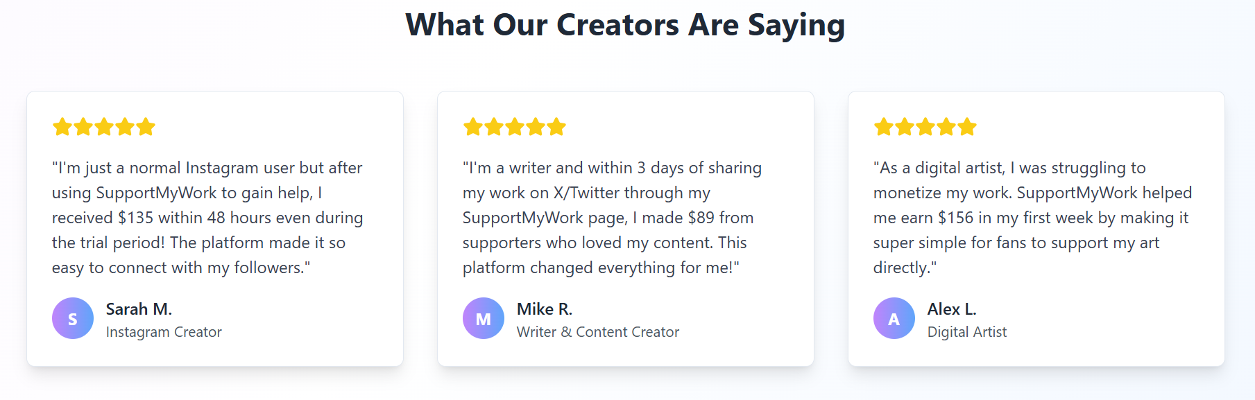 SupportMyWork.io - Maak een link op de bio -pagina met betalingsoptie om ondersteuning te krijgen media 3