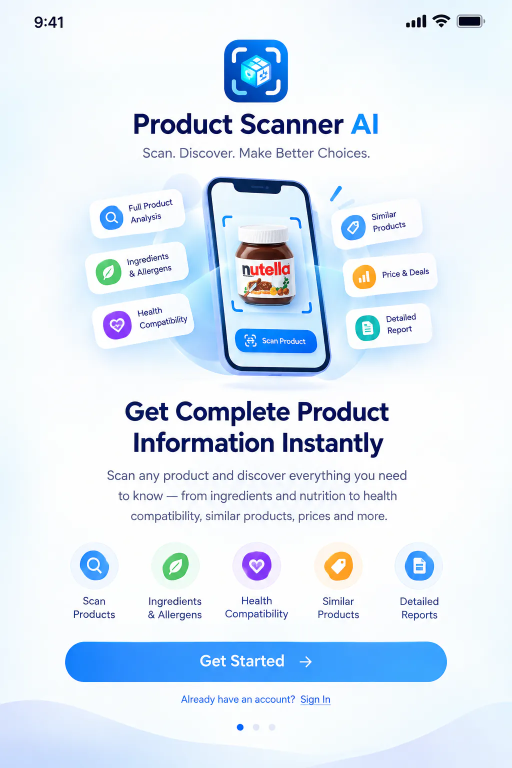 Product Scanner AI gallery image