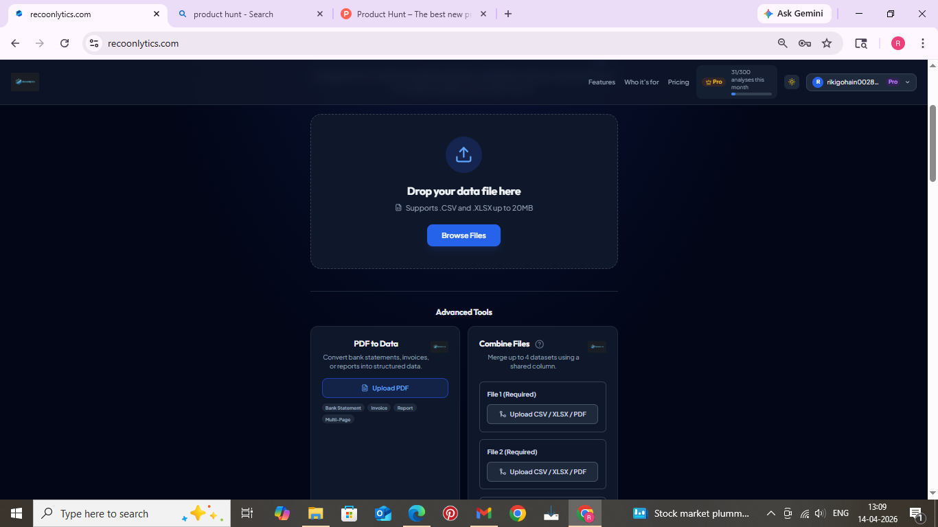 Recoonlytics gallery image