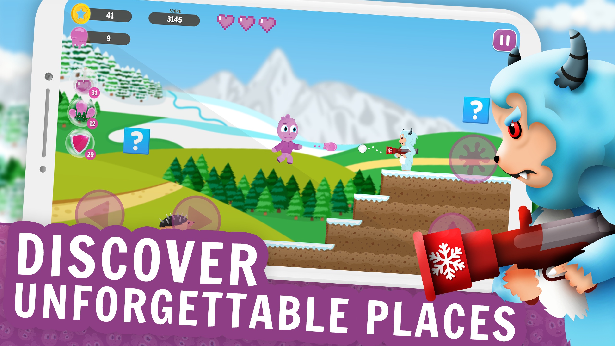 케빈의 모험 - 플랫 포머 - Google Play의 클래식 2D 플랫폼 어드벤처 게임! 미디어 6