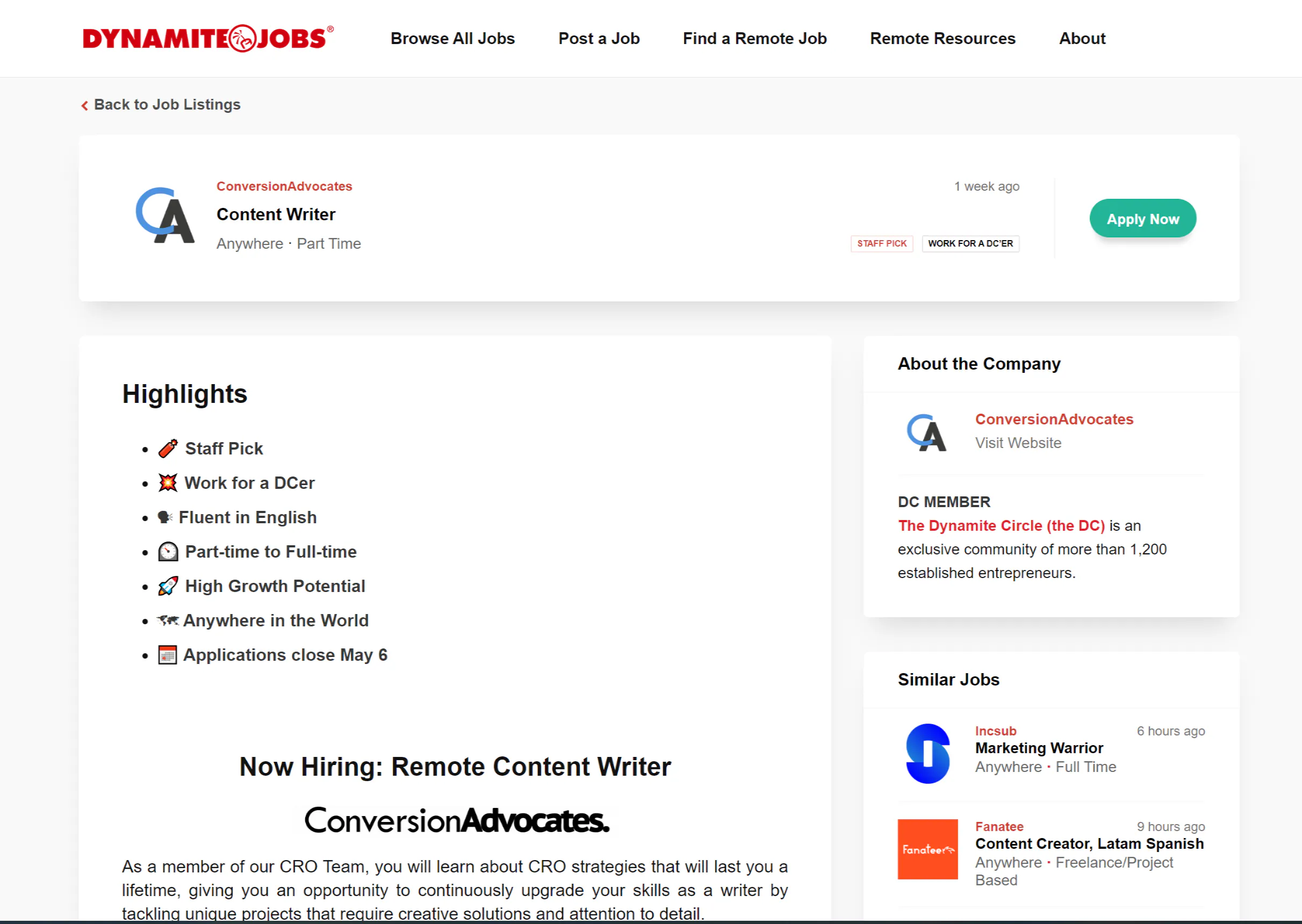 Dynamite Jobs gallery image