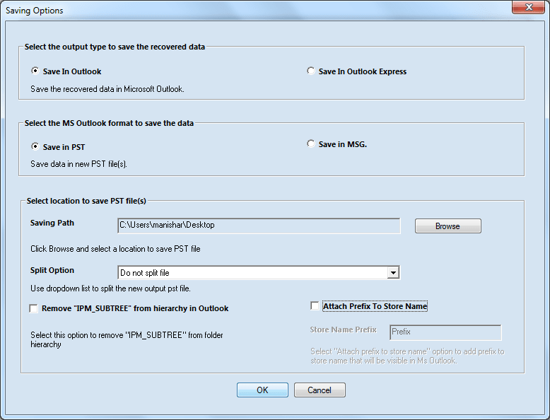 Recoveryfix for OST to PST Converter media 4
