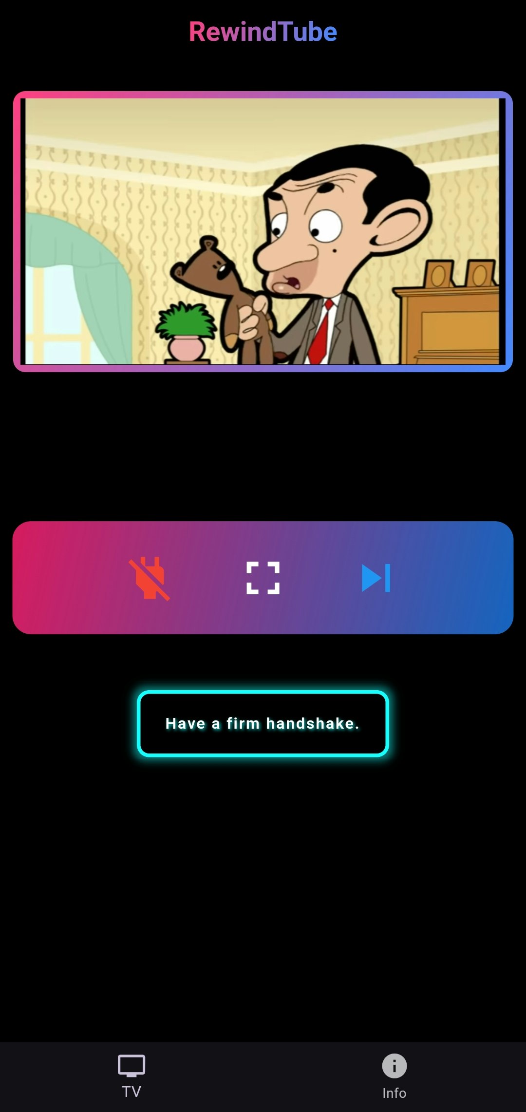 RewindTube - RewindTube: Sehen Sie sich Ihre Lieblings -Childhood -Cartoons an! Medien 1