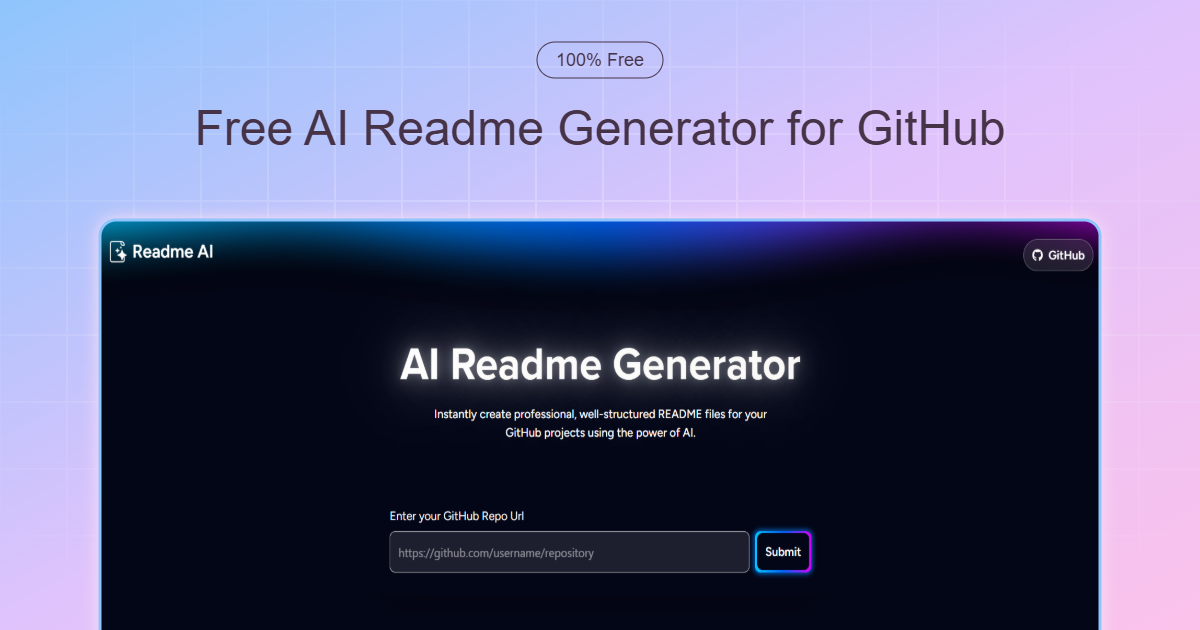 Media Bacaan yang anda ada - Menjana readme.md profesional dengan menampal repo github 1