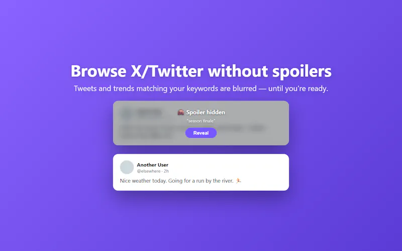 Spoiler Blur screenshot 4