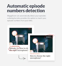 Megaphone- Audio Podcast WordPress Theme gallery image