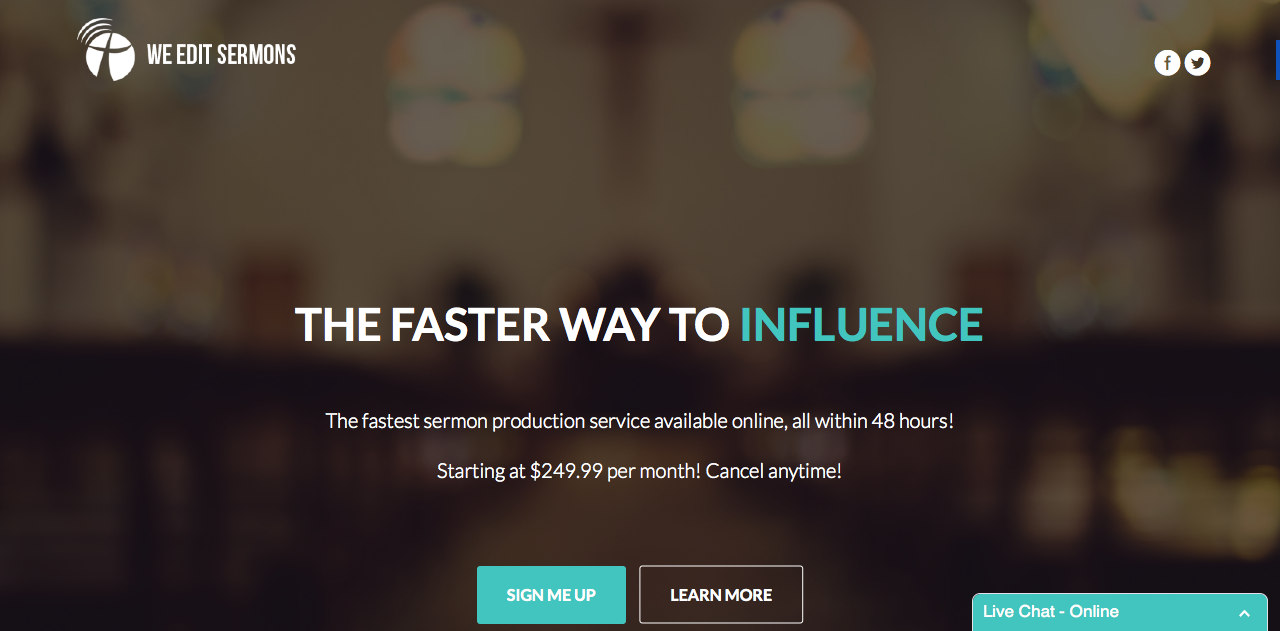 We Edit Sermons
