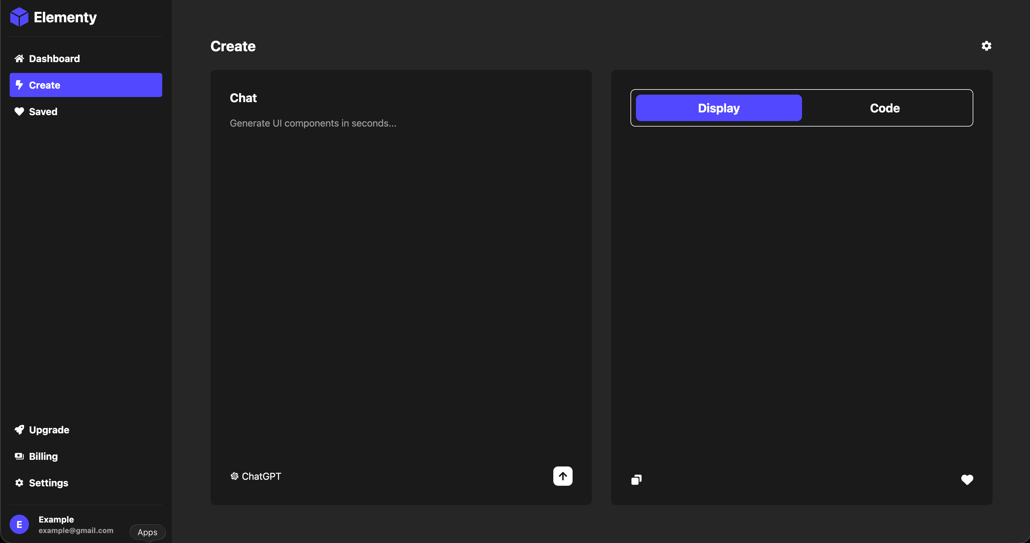 Elementy - Screenshot 2 showing product features and functionality