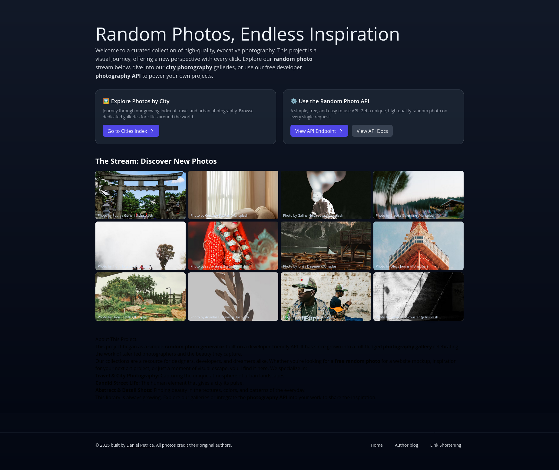Random Images APi gallery image