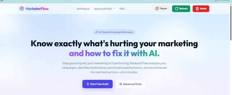 MarketerFlow screenshot 1