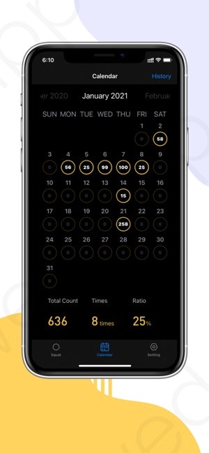 Daily Squat Workout App gallery image