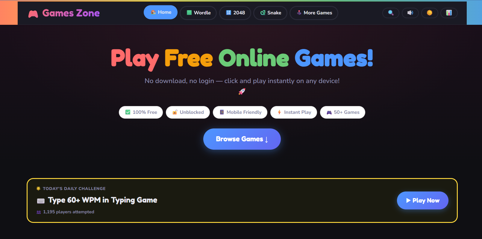 Games Zone by ToolifyGen gallery image