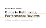 Guide to Rethinking Performance Reviews image