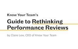 Guide to Rethinking Performance Reviews media 1
