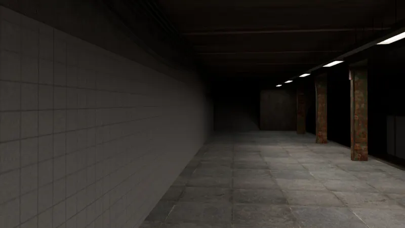 Subway Station-Assembled Interior Scene screenshot 7