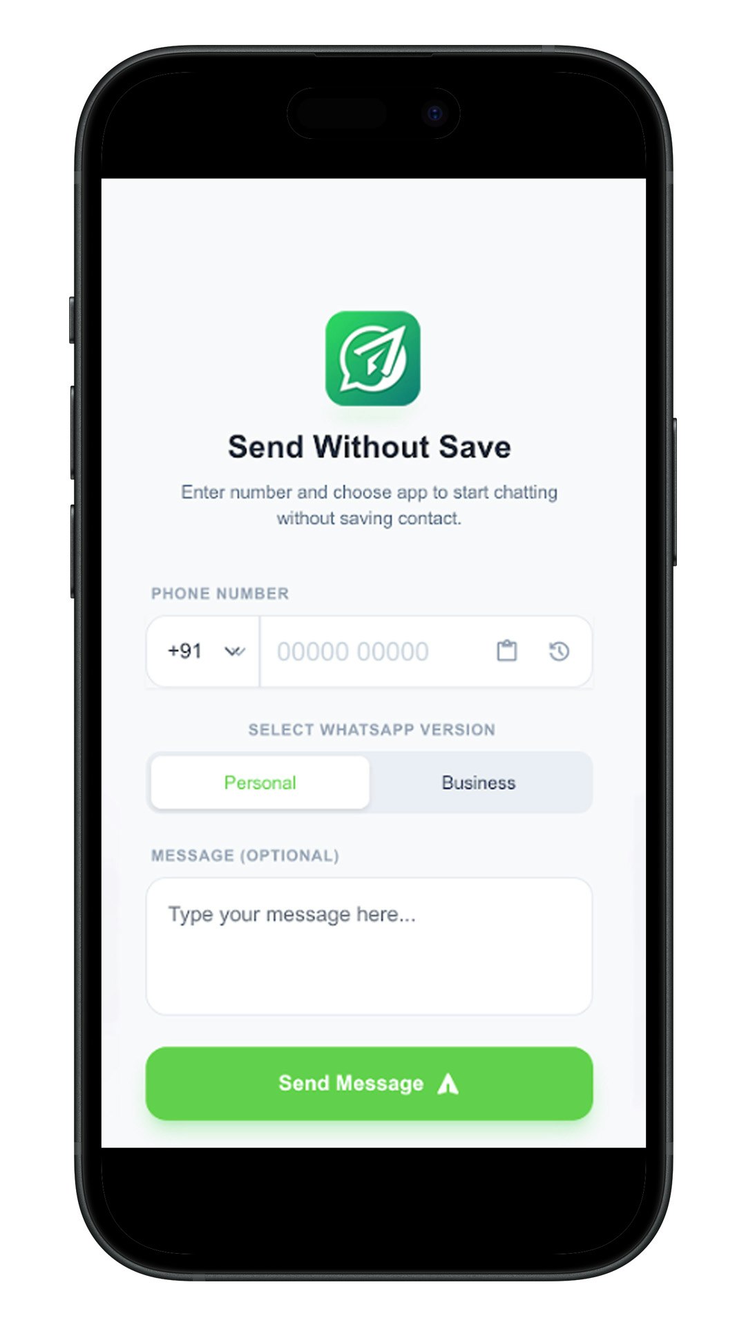 Send Without Save gallery image