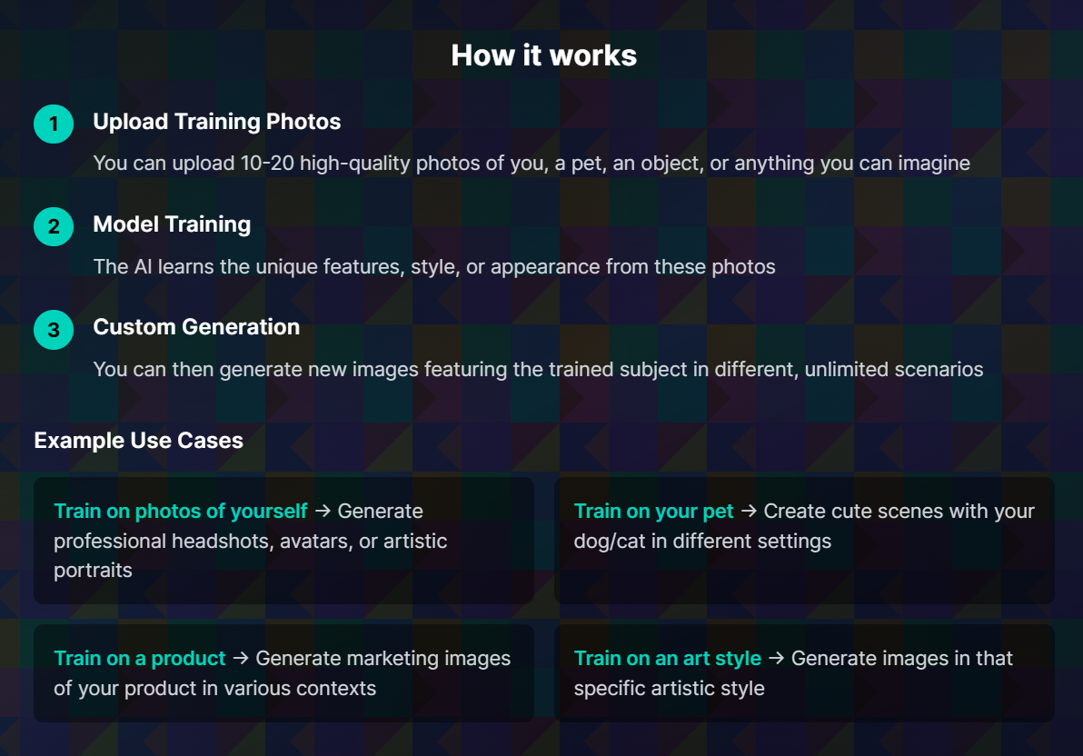 Generate Anything You Like to Be gallery image