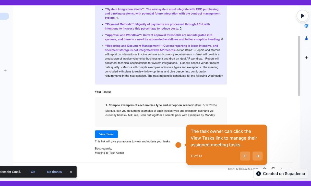 TaskIQ - Meeting tasks by email gallery image