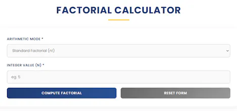 Factorial Calculator | Ease Tools gallery image