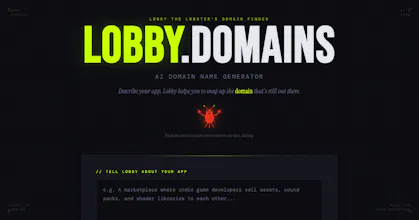 Lobby Domains' Start-Up Ideas gallery image