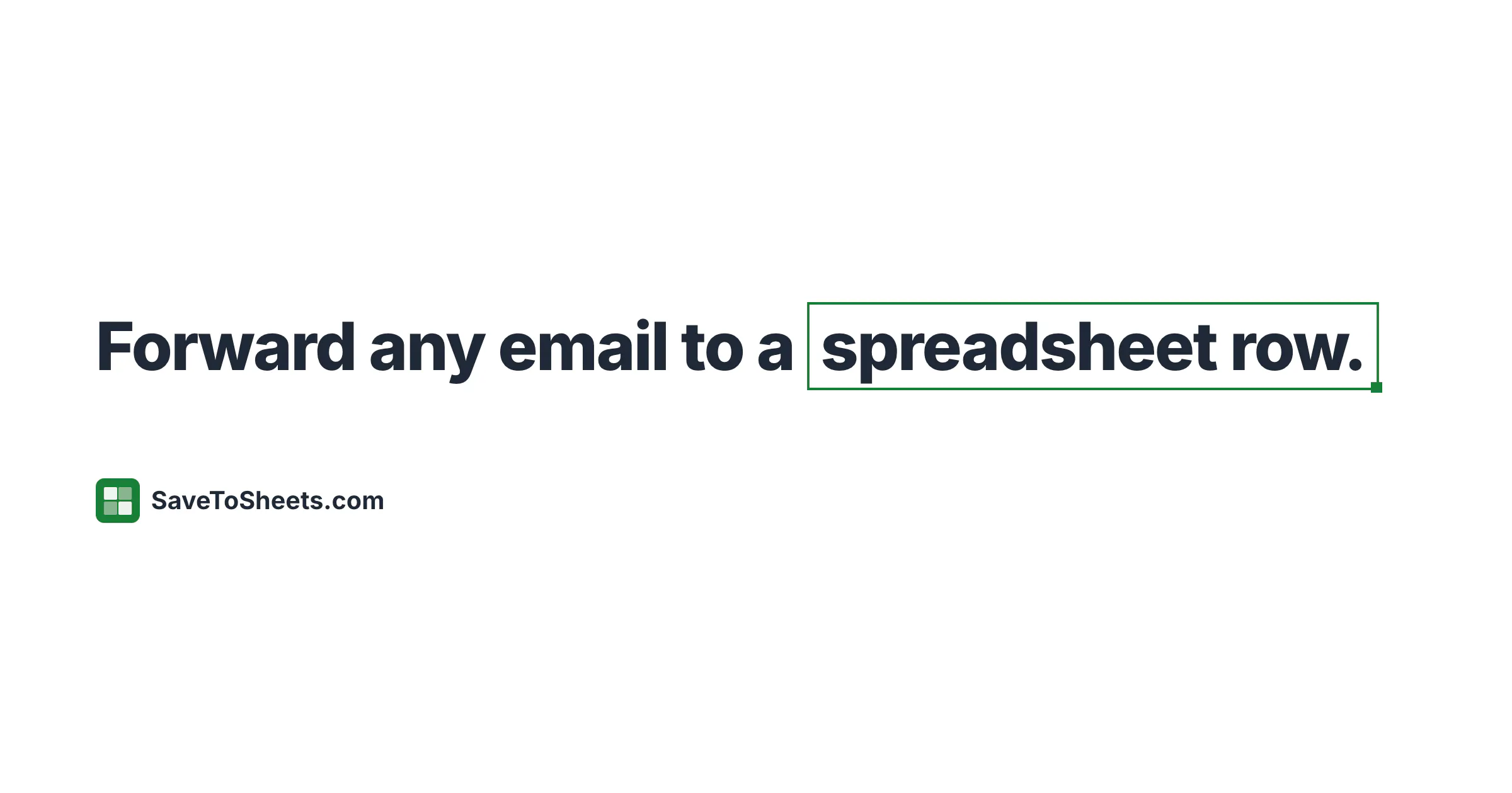 SaveToSheets screenshot 1