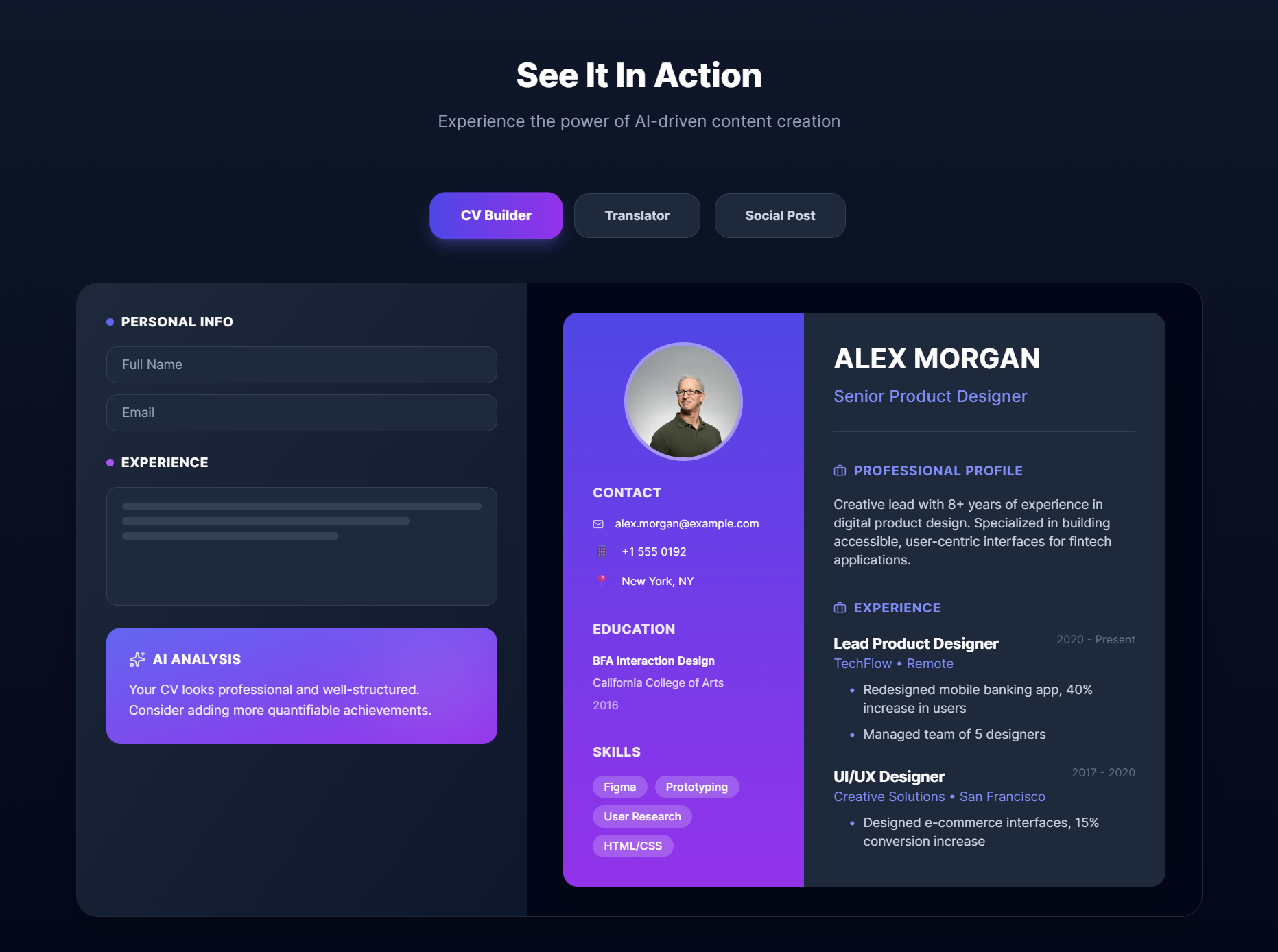 Genius Writer - Screenshot 2 showing product features and functionality