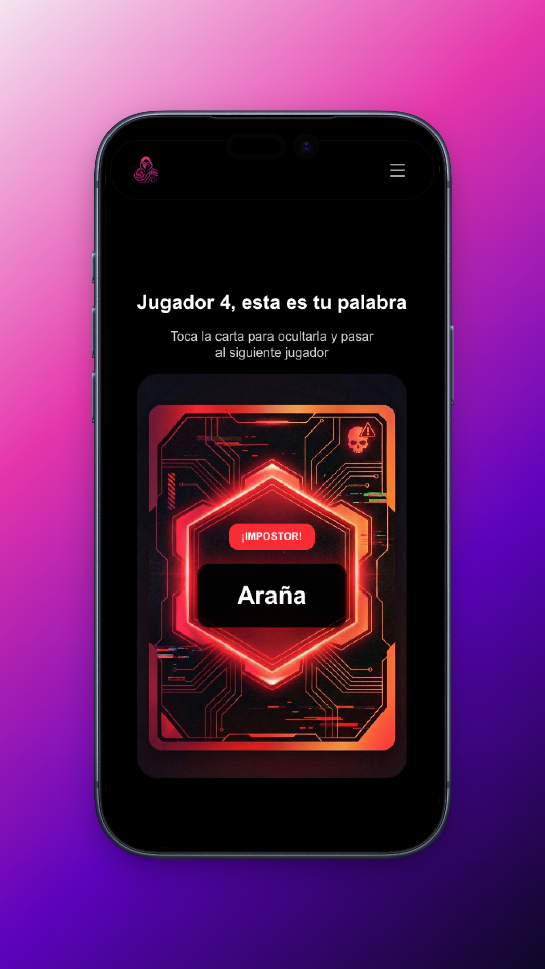 Impostor Juego - Screenshot 4 showing product features and functionality