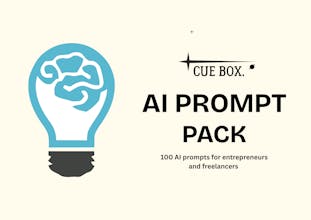 Cue Box AI Prompt Pack for Solopreneurs gallery image