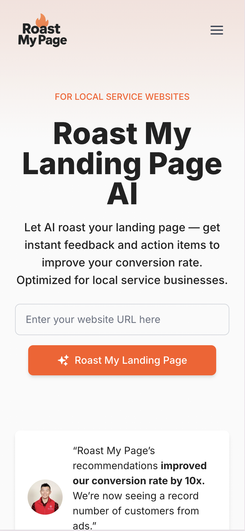 Roast My Page gallery image