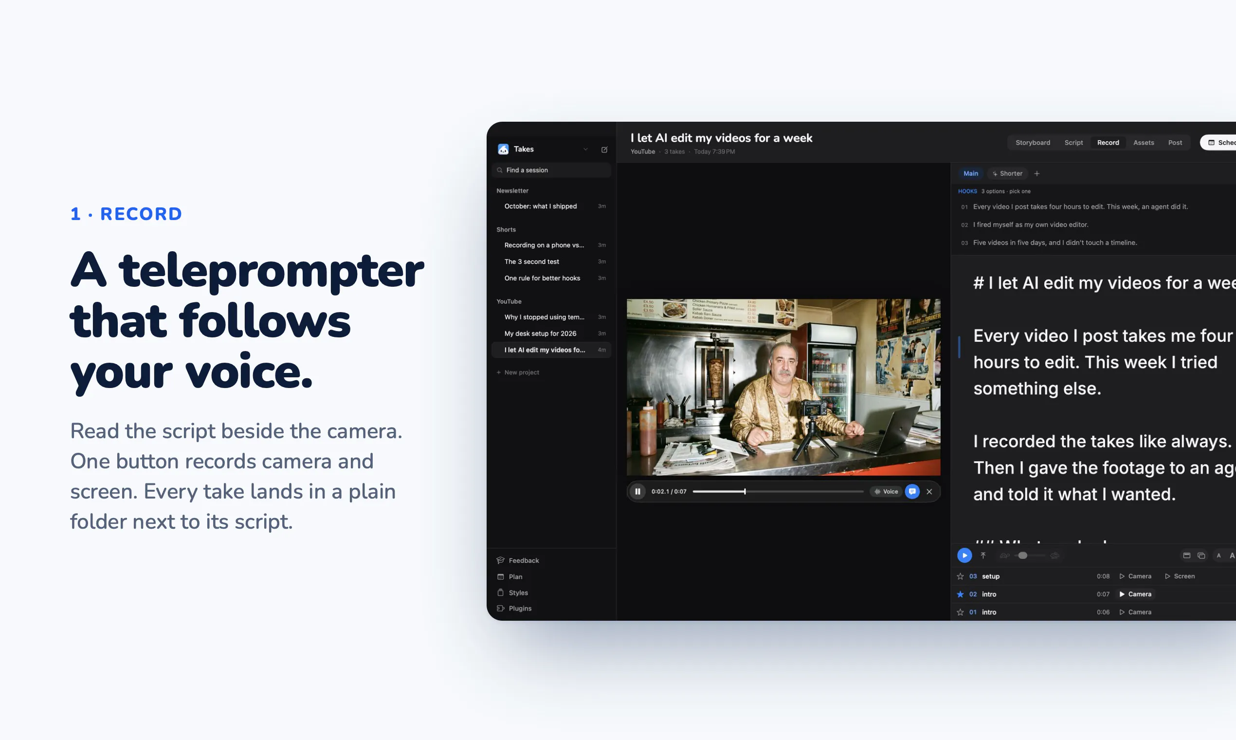 Takes for Mac gallery image