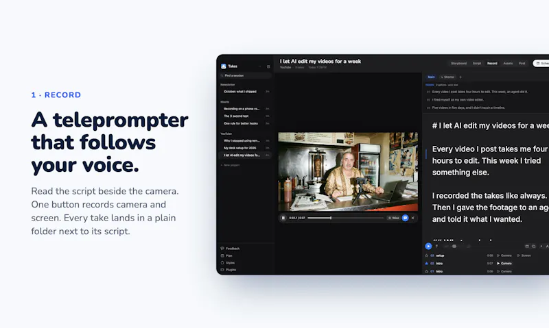 Takes for Mac screenshot 3
