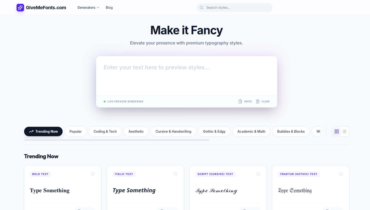 Font Generater Platform gallery image