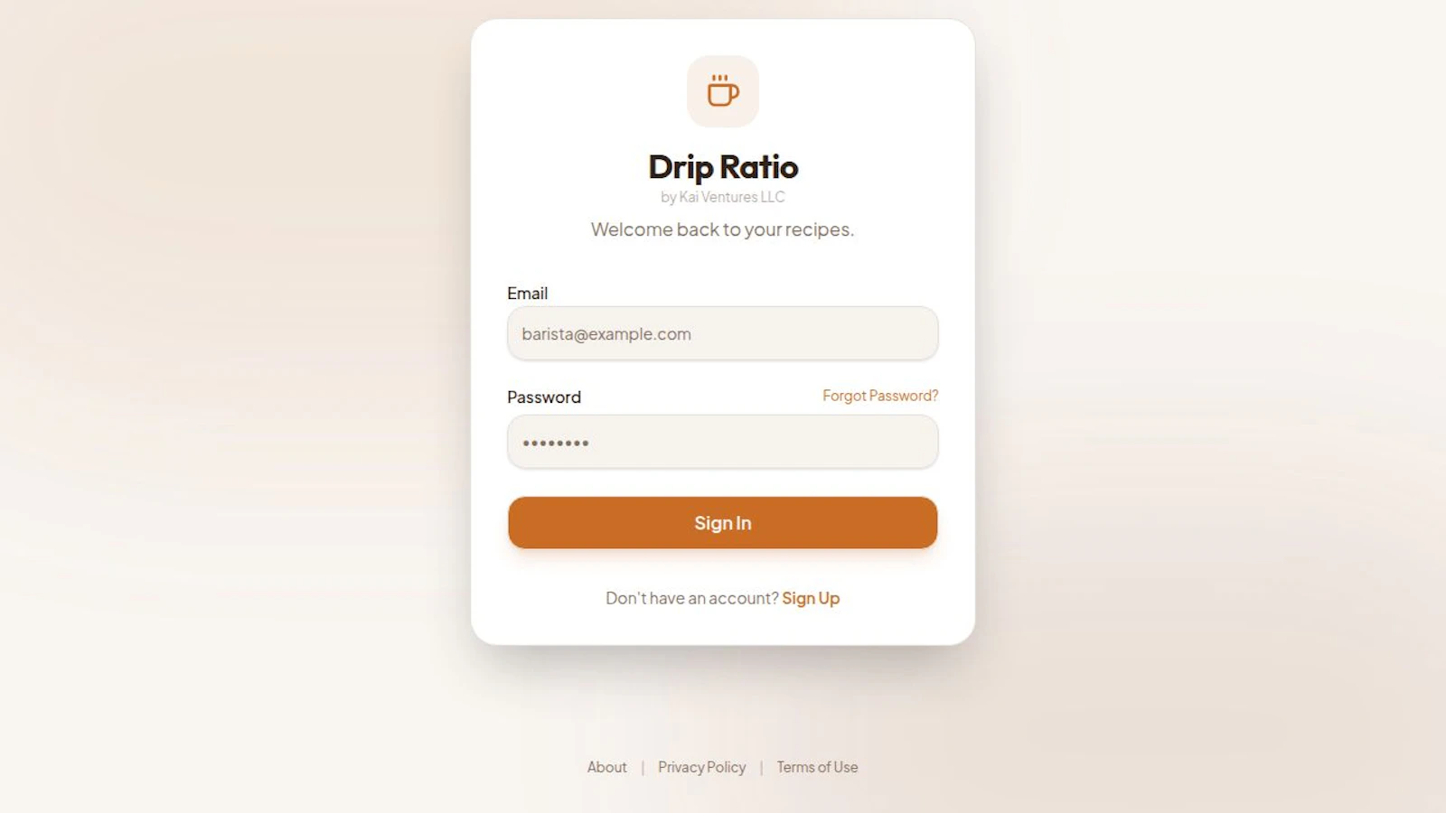 Drip Ratio screenshot 1