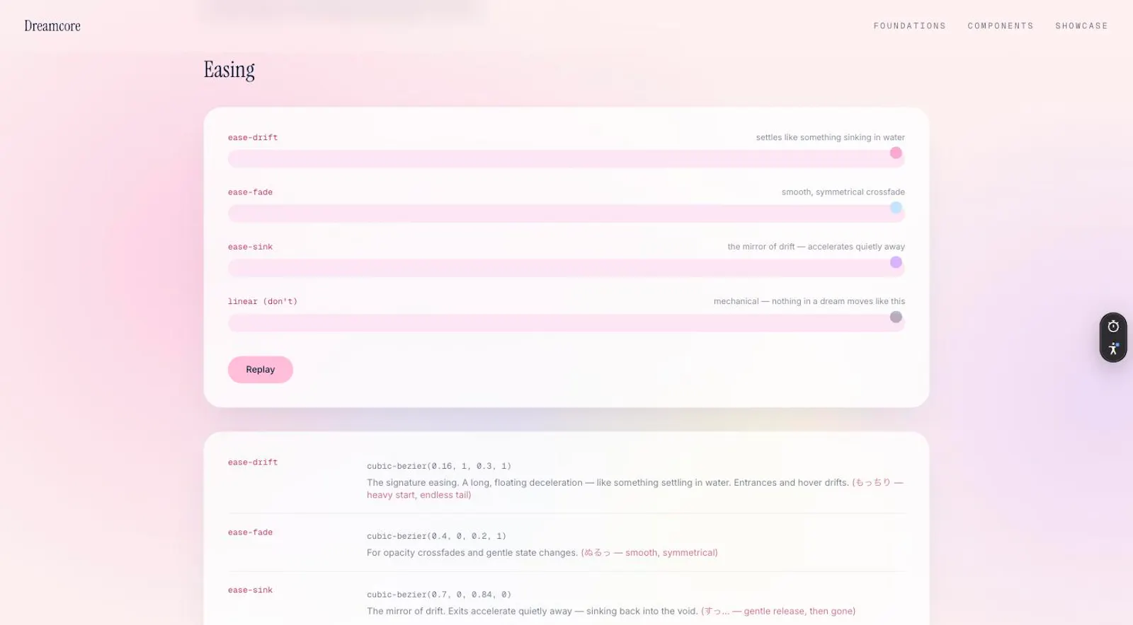 Dreamcore Design System screenshot 4