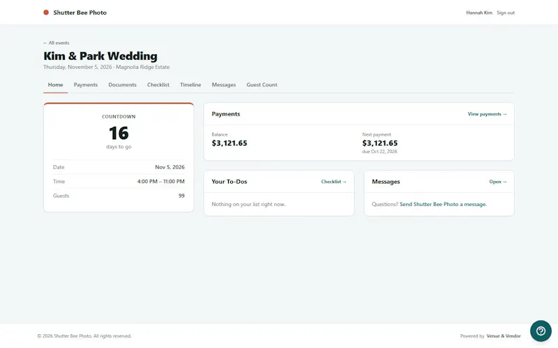 Venue & Vendor screenshot 4