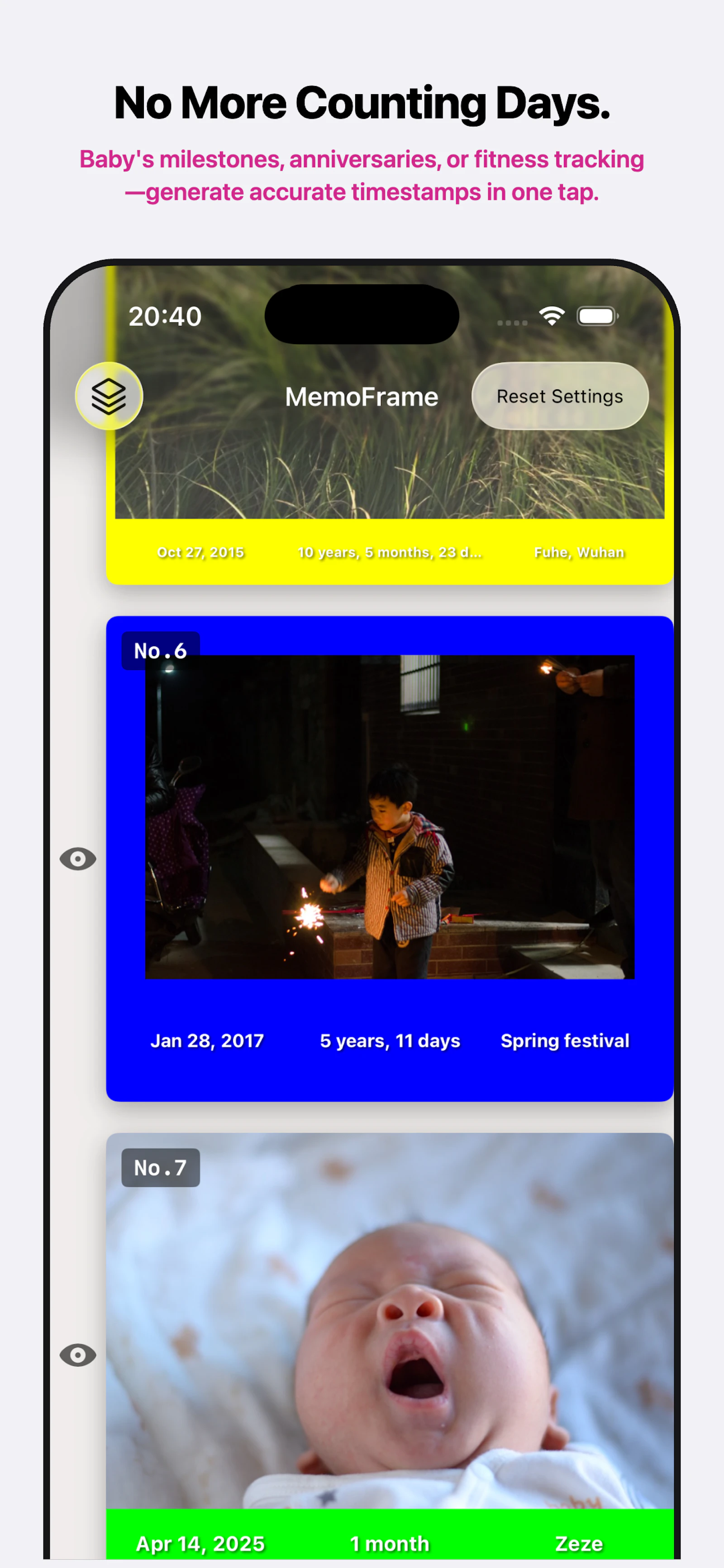 MemoFrame screenshot 2