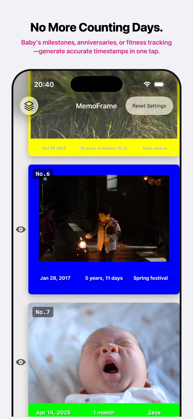 MemoFrame screenshot 2