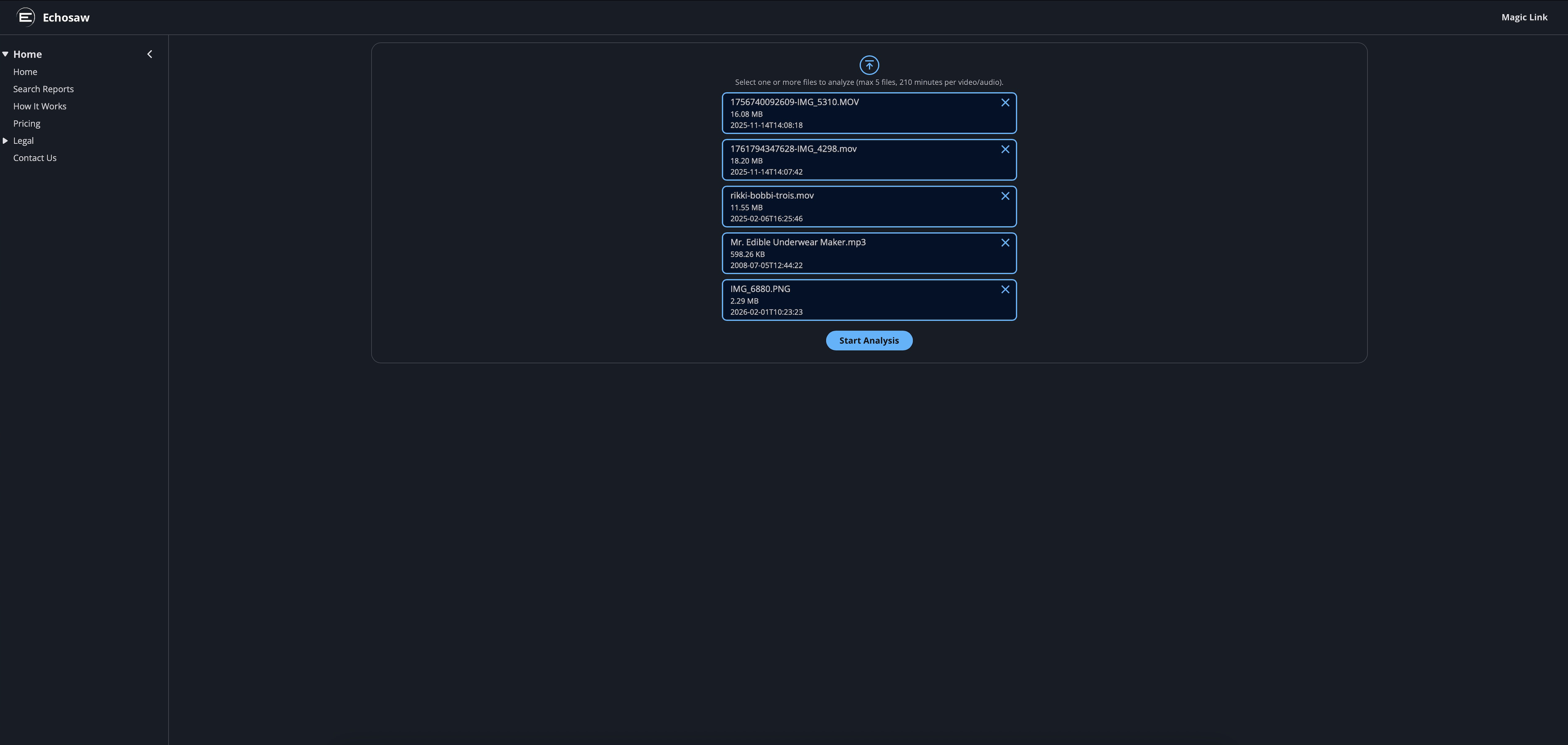 Echosaw - Screenshot 2 showing product features and functionality