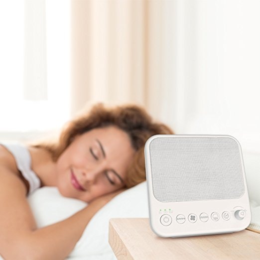 SZTROKIA White Noise Machine, Natural Sound Sleep Therapy Machine,USB Output Charger gallery image