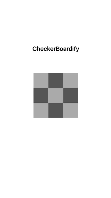 CheckerBoardify