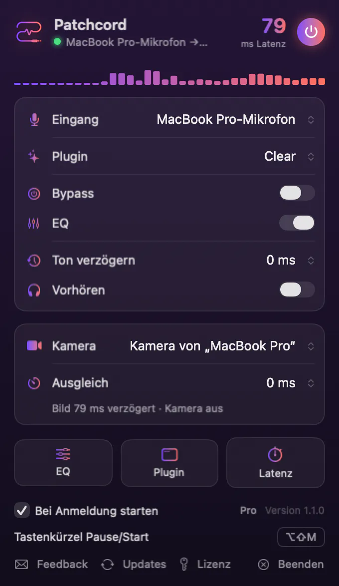 Patchcord screenshot 2