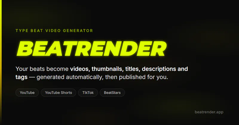 BeatRender screenshot 2