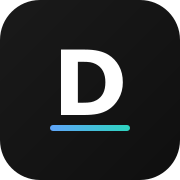 DeepML - Product Hunt launch logo and brand identity