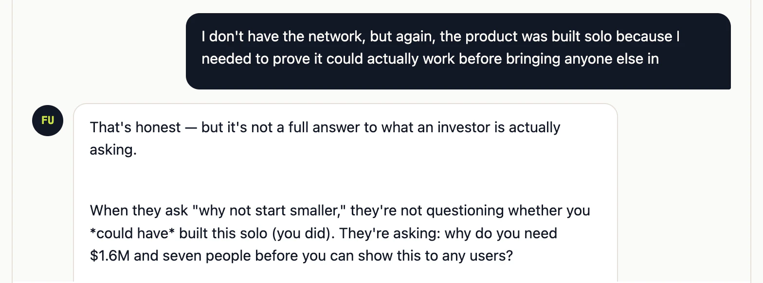 Founder Unfriendly:Book+Startup AI Coach screenshot 2