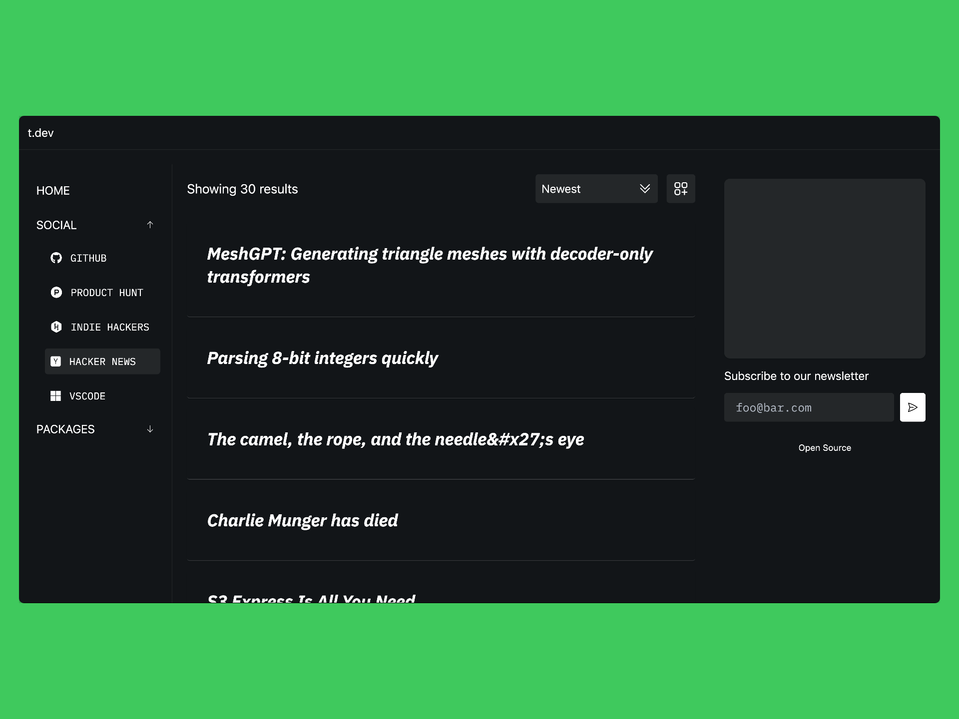 trendin.dev gallery image