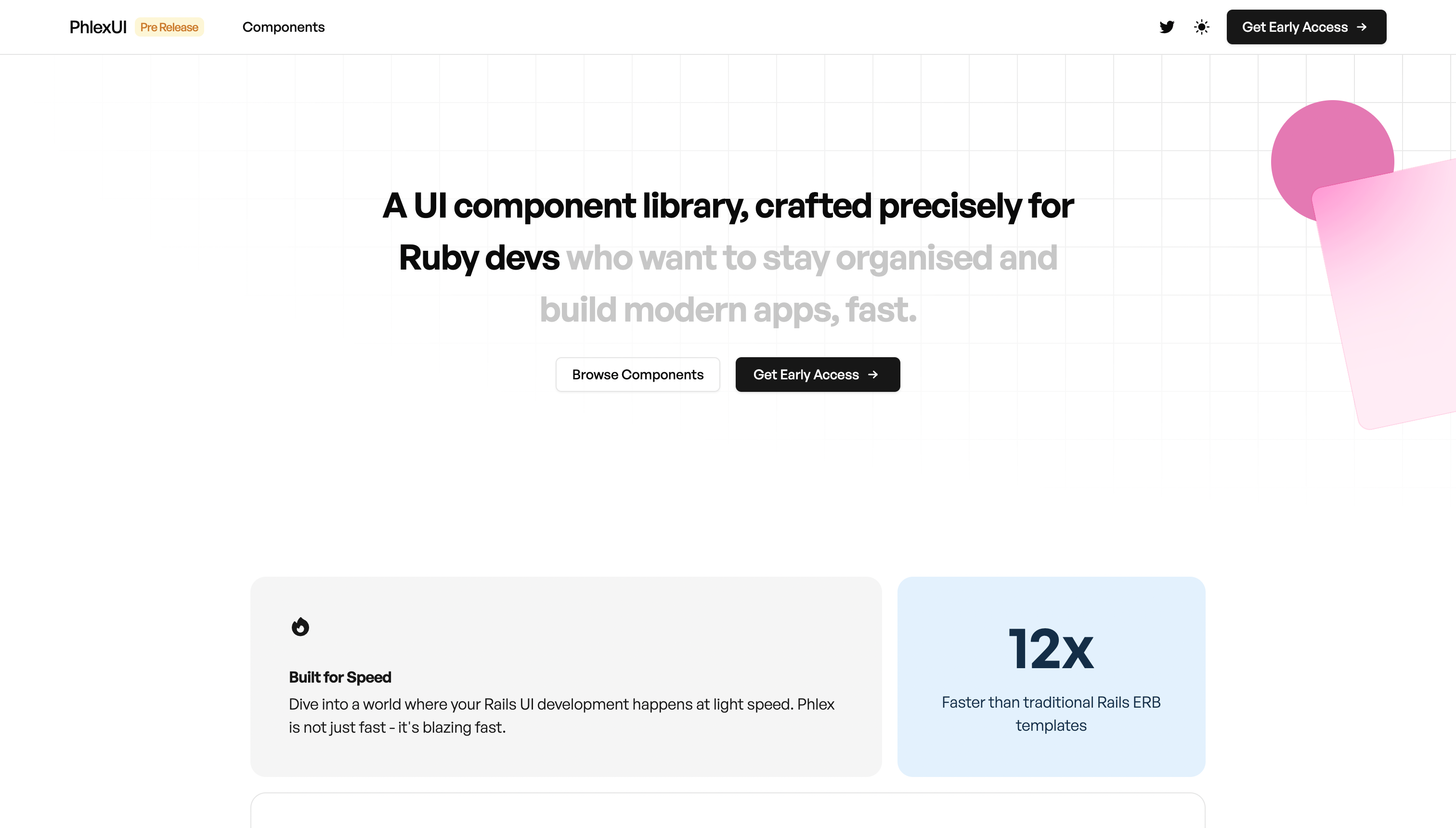 Phlexui - Ruby Devs의 UI 구성 요소 라이브러리 미디어 1