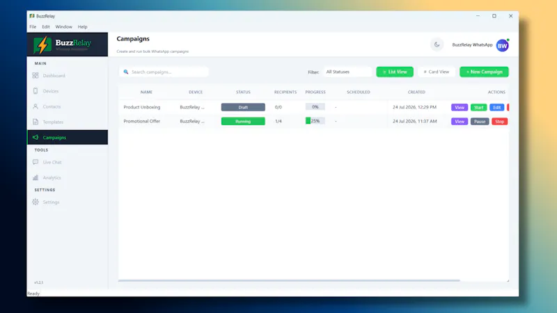 BuzzRelay screenshot 4