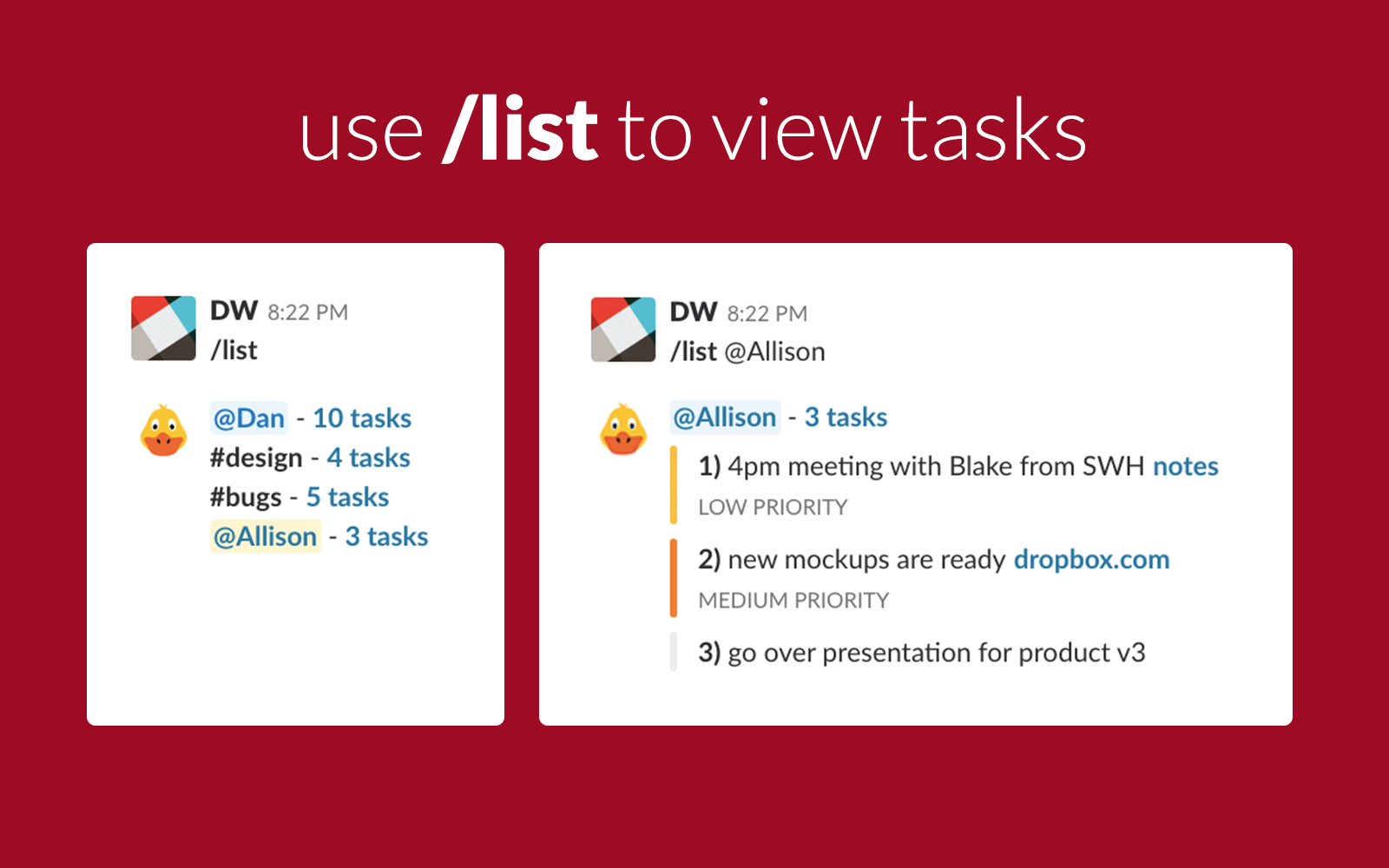 TaskList For Slack gallery image