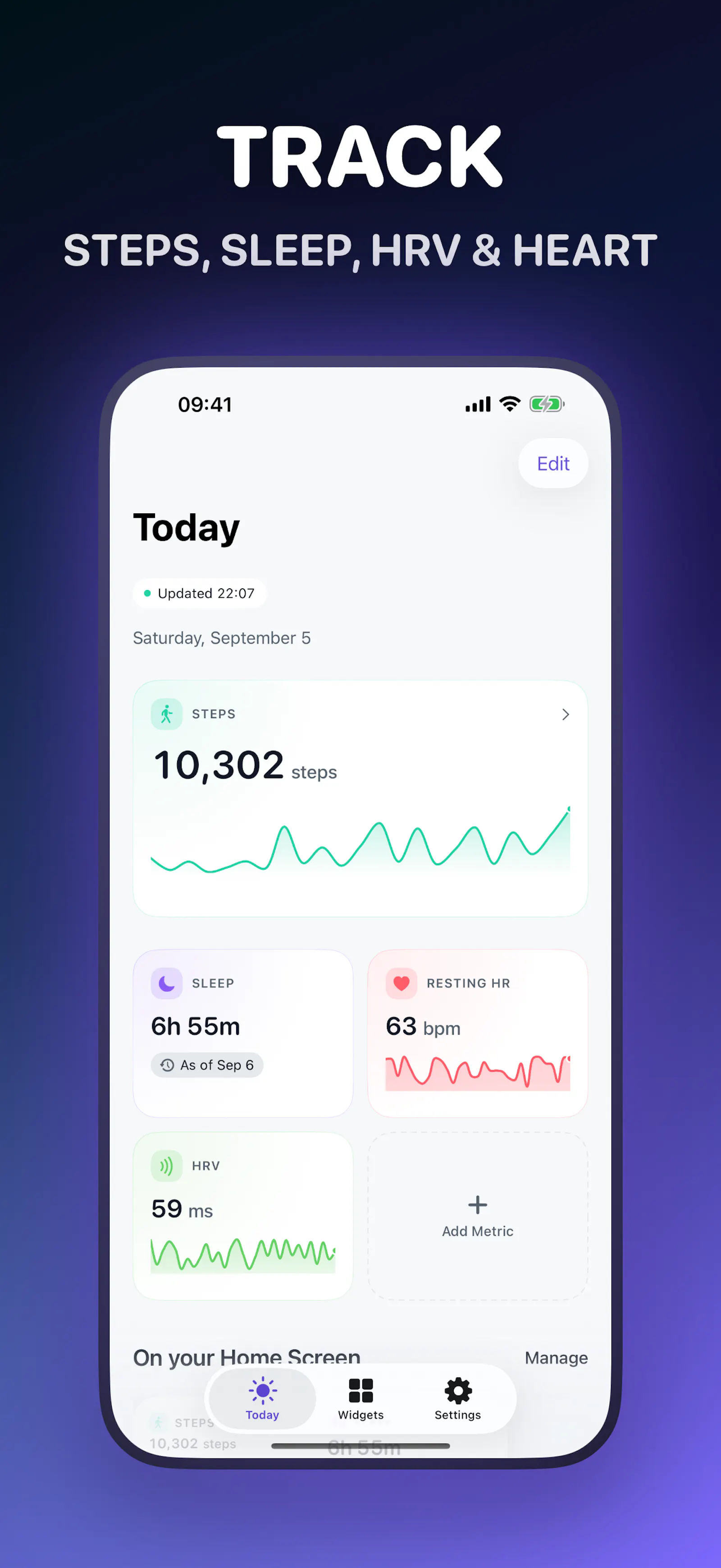 GlanceVitals screenshot 3