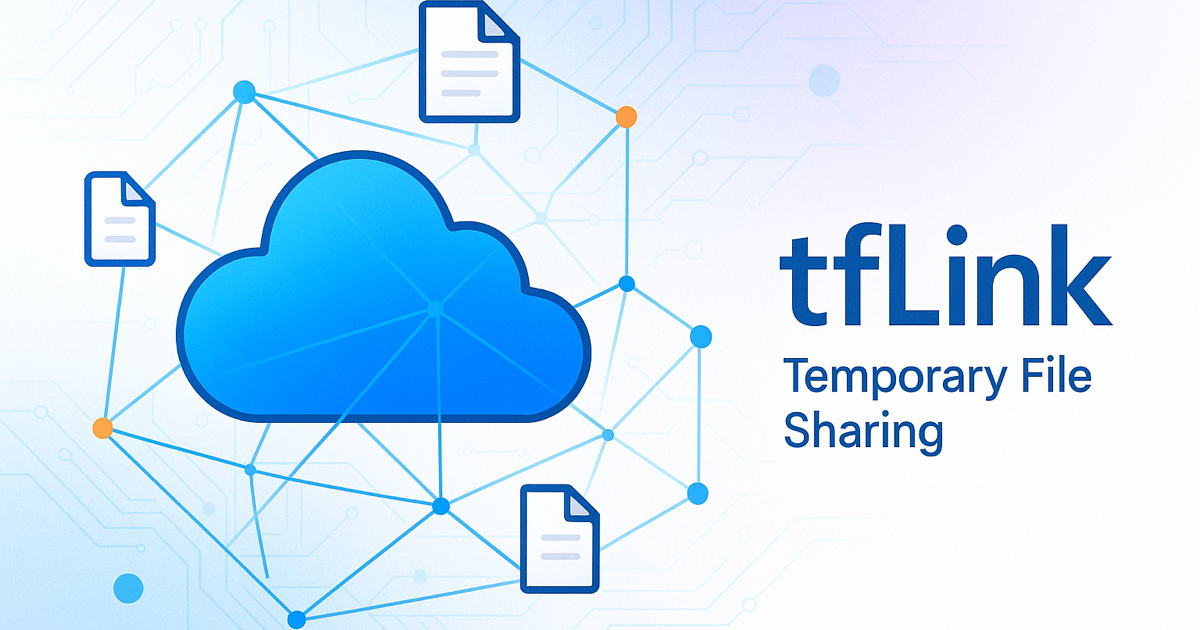 tfLink - Main product screenshot demonstrating key features and user interface